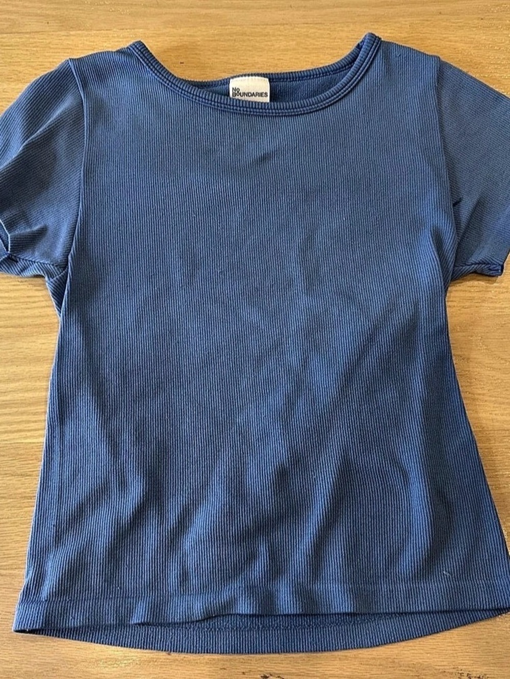 Blue Short Sleeve Top Like New